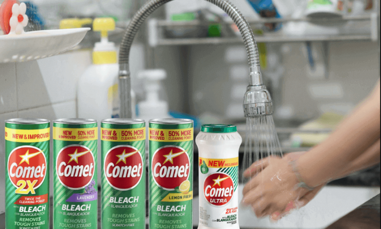 comet cleaning powder
