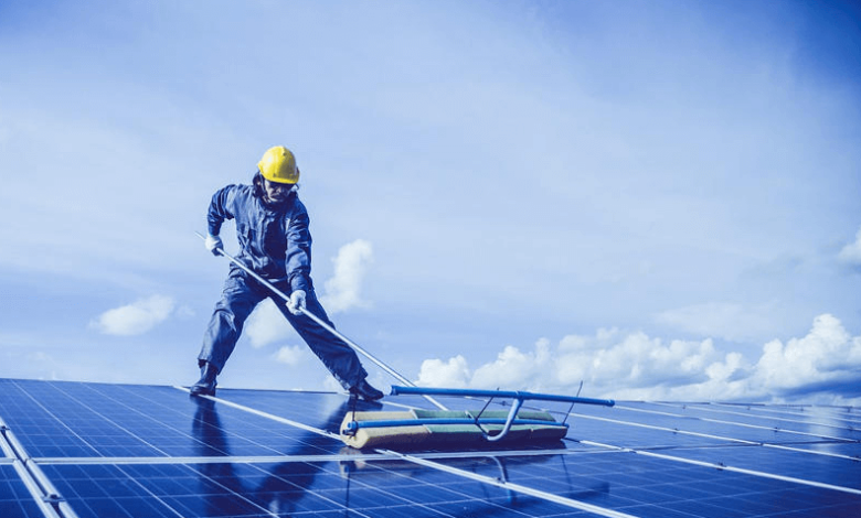 Solar Panel Cleaning Services