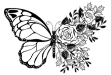 outline:6f8gxsnezbk= butterfly template