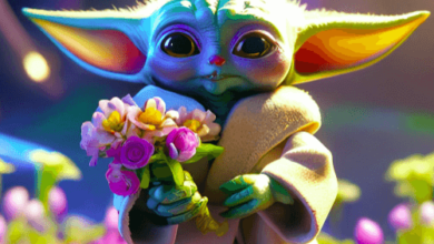 Cute: 01nksjdf-0i= Baby Yoda Wallpaper